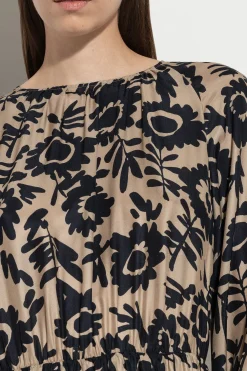 New LUISA CERANO Maxikleid Mit Flower-Print multi