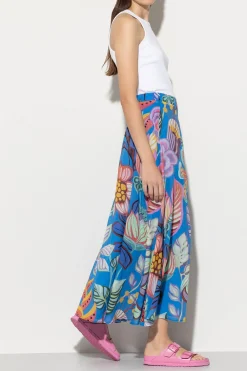 Discount LUISA CERANO Maxirock Mit Caribbean-Print