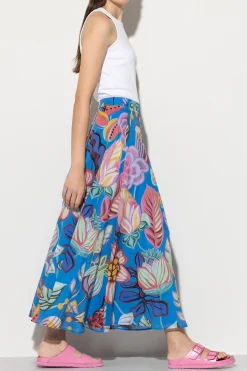 Discount LUISA CERANO Maxirock Mit Caribbean-Print