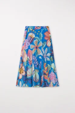 Discount LUISA CERANO Maxirock Mit Caribbean-Print