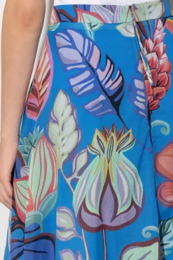 Discount LUISA CERANO Maxirock Mit Caribbean-Print