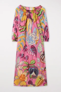 New LUISA CERANO Midikleid Mit Caribbean-Print