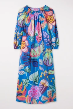 New LUISA CERANO Midikleid Mit Caribbean-Print