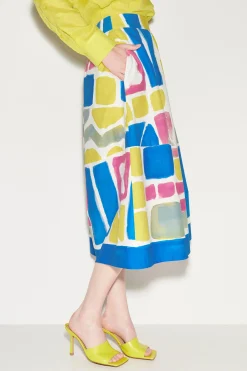 Sale LUISA CERANO Midirock Mit Ethnic-Print multi
