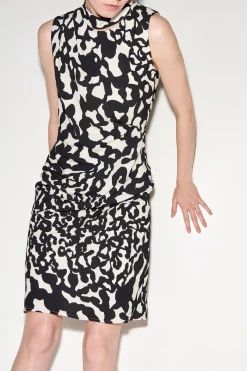Best LUISA CERANO Minikleid Mit Animal-Print the animal camouflage print