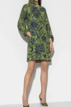 Clearance LUISA CERANO Minikleid Mit Flower-Print multi