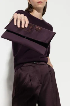 Outlet LUISA CERANO Pailletten-Clutch