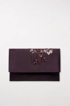 Outlet LUISA CERANO Pailletten-Clutch