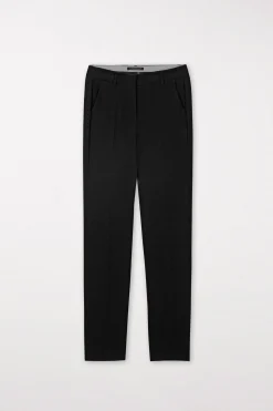Best LUISA CERANO Pants Aus Techno Sablé black