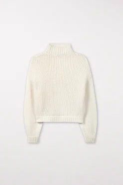 Sale LUISA CERANO Pullover Aus Alpaka-Mix ivory
