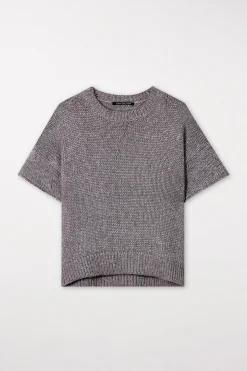 Best LUISA CERANO Pullover Aus Woll-Mix taupe