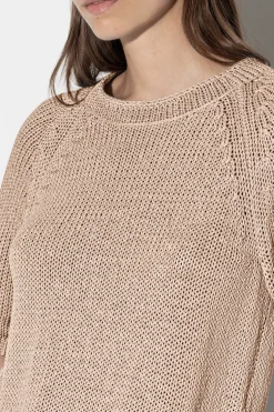 Online LUISA CERANO Pullover In Handstrick-Optik