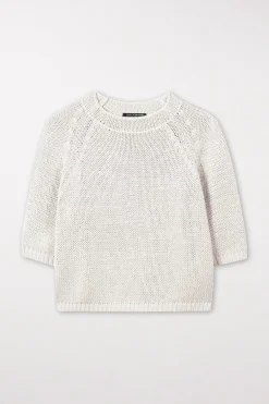 Online LUISA CERANO Pullover In Handstrick-Optik