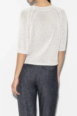 Online LUISA CERANO Pullover In Handstrick-Optik
