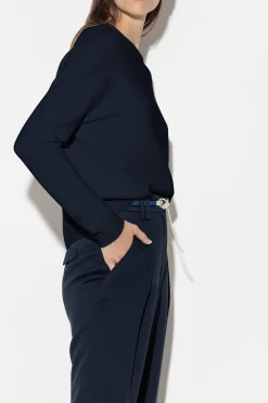Clearance LUISA CERANO Pullover In Links-Struktur
