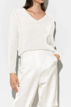 Clearance LUISA CERANO Pullover Mit Ajour-Details