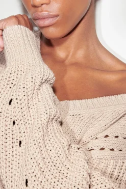 Clearance LUISA CERANO Pullover Mit Ajour-Details