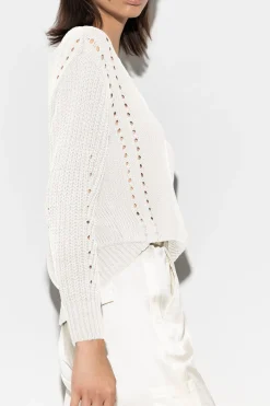 Clearance LUISA CERANO Pullover Mit Ajour-Details