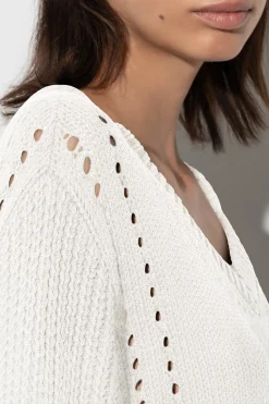 Clearance LUISA CERANO Pullover Mit Ajour-Details