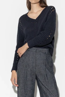 Clearance LUISA CERANO Pullover Mit Ajour-Details