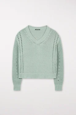 Clearance LUISA CERANO Pullover Mit Ajour-Details