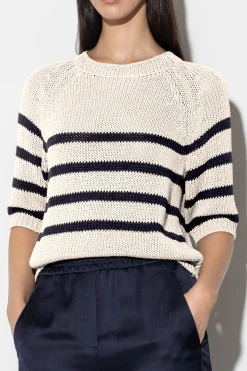 LUISA CERANO Pullover Mit Blockstreifen