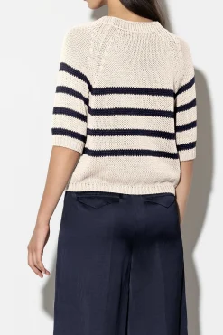 LUISA CERANO Pullover Mit Blockstreifen