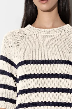 LUISA CERANO Pullover Mit Blockstreifen