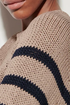 LUISA CERANO Pullover Mit Blockstreifen