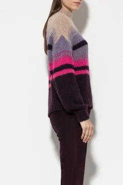 Discount LUISA CERANO Pullover Mit Fancy-Stripe multi