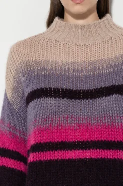Discount LUISA CERANO Pullover Mit Fancy-Stripe multi