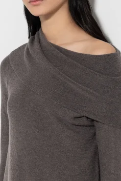 Outlet LUISA CERANO Pullover Mit Schalkragen