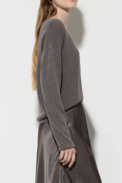 Online LUISA CERANO Pullover Mit Strasssteinen