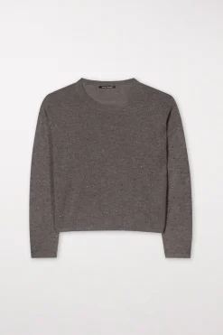 Online LUISA CERANO Pullover Mit Strasssteinen