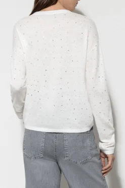 Online LUISA CERANO Pullover Mit Strasssteinen