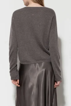 Online LUISA CERANO Pullover Mit Strasssteinen