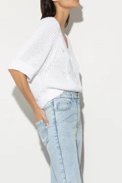Online LUISA CERANO Pullover Mit Zopfmuster