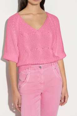 Online LUISA CERANO Pullover Mit Zopfmuster