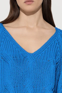 Online LUISA CERANO Pullover Mit Zopfmuster