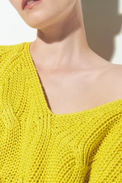 Online LUISA CERANO Pullover Mit Zopfmuster