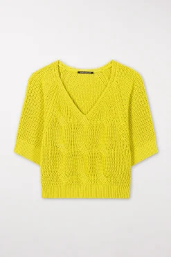 Online LUISA CERANO Pullover Mit Zopfmuster