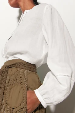 LUISA CERANO Ramie-Bluse