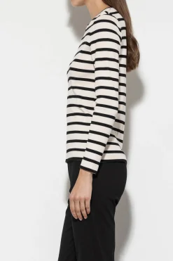 New LUISA CERANO Ringel-Langarm-Shirt multi