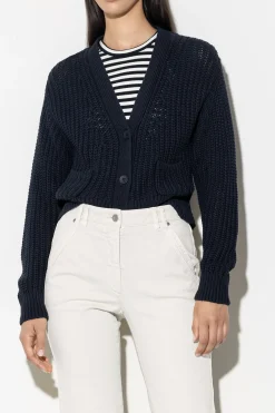Clearance LUISA CERANO Rippstrick-Cardigan