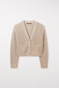 Clearance LUISA CERANO Rippstrick-Cardigan