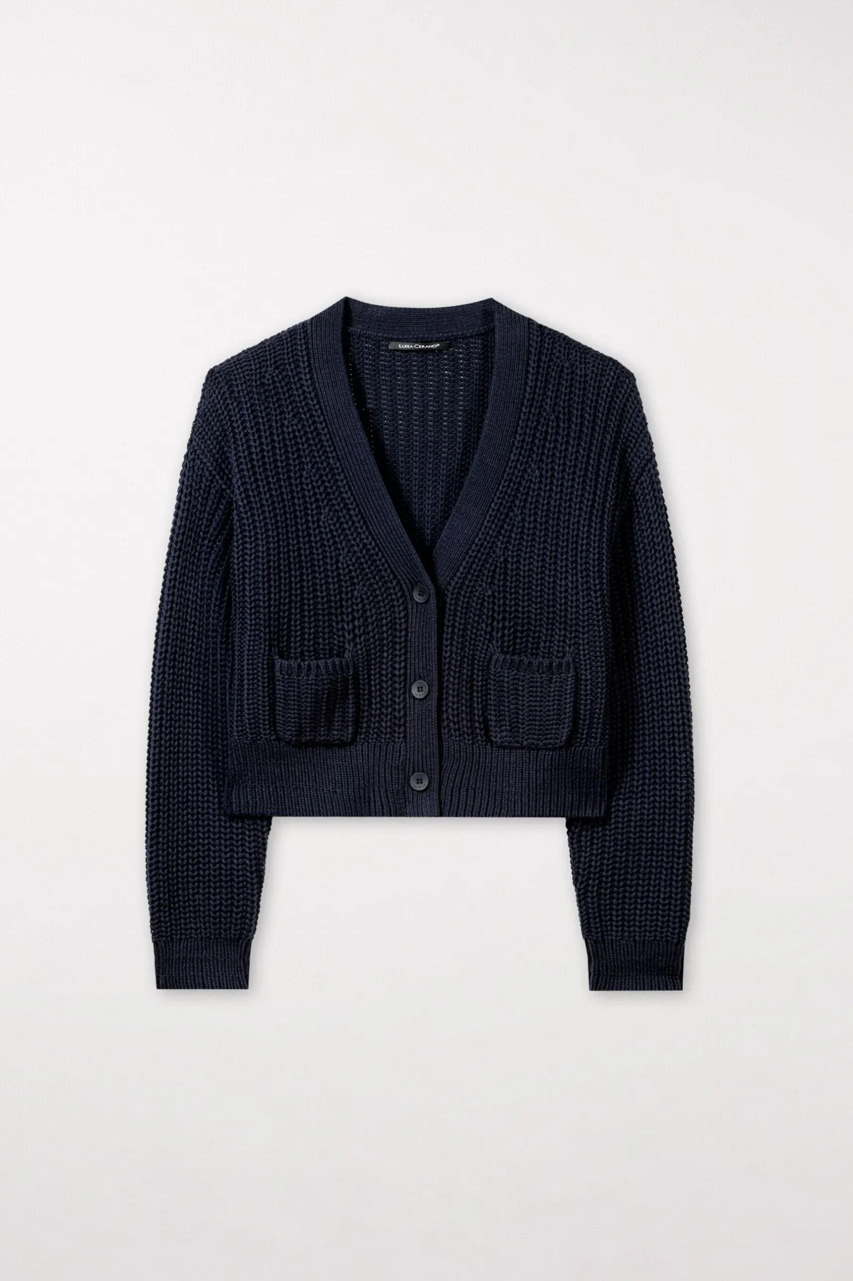 Clearance LUISA CERANO Rippstrick-Cardigan