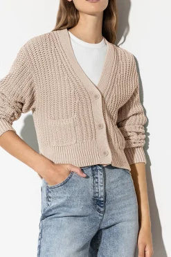 Clearance LUISA CERANO Rippstrick-Cardigan