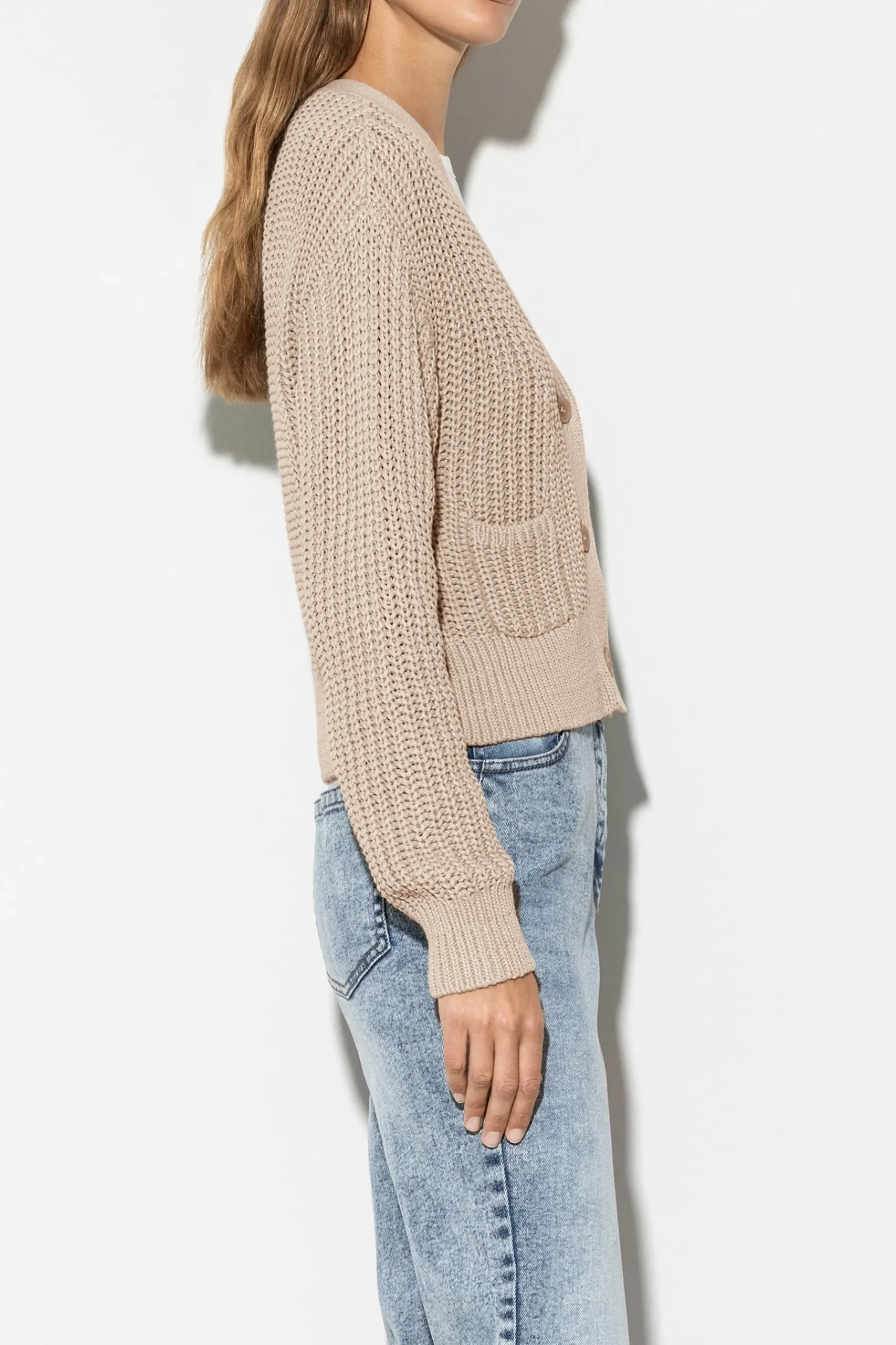 Clearance LUISA CERANO Rippstrick-Cardigan