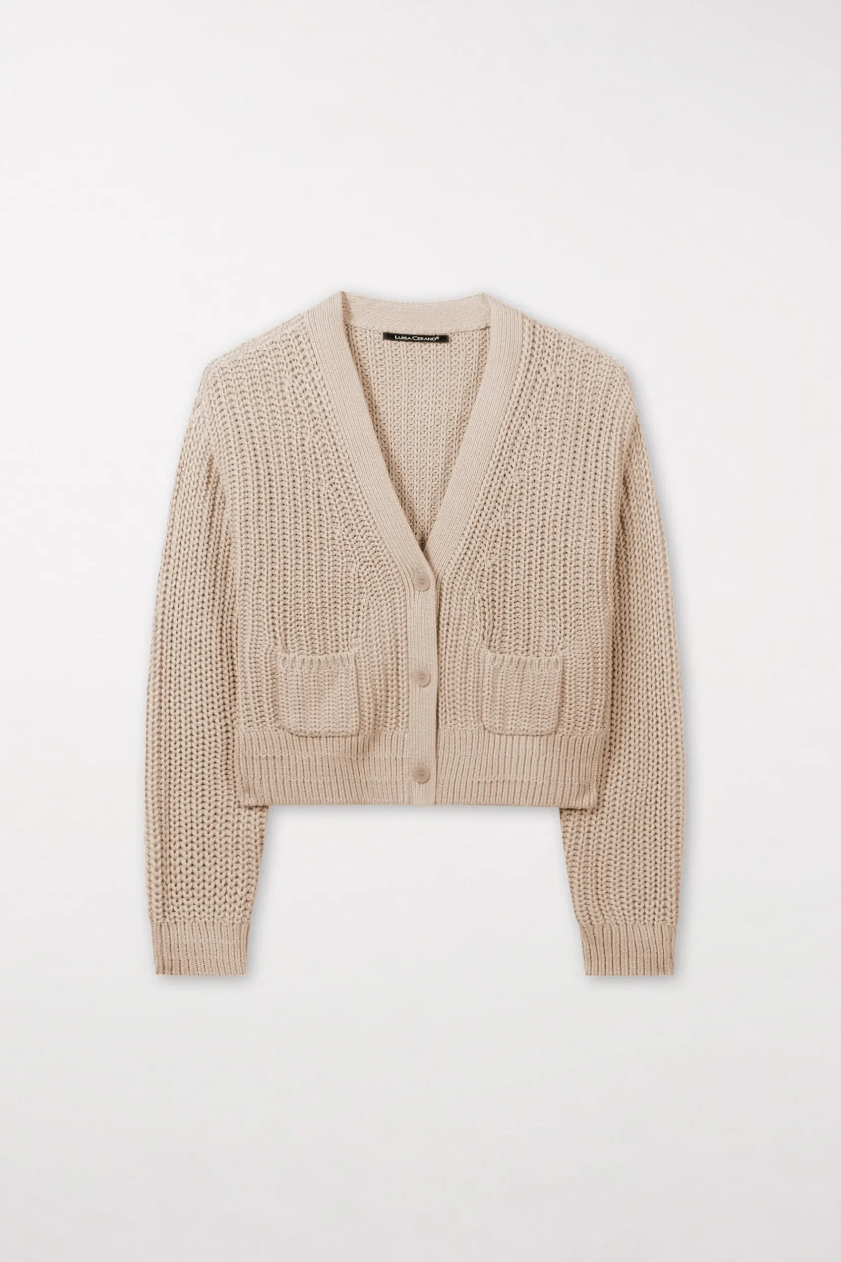 Clearance LUISA CERANO Rippstrick-Cardigan