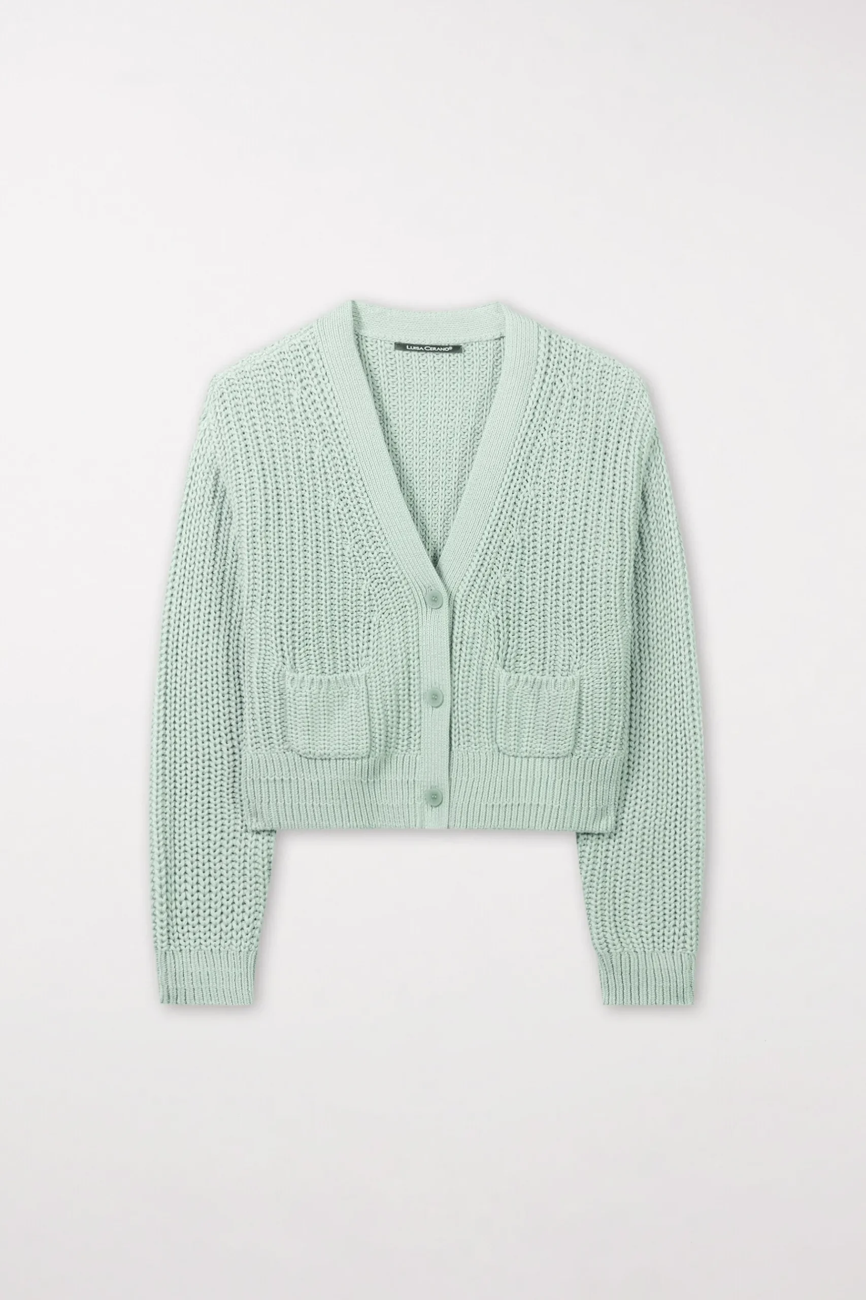 Clearance LUISA CERANO Rippstrick-Cardigan